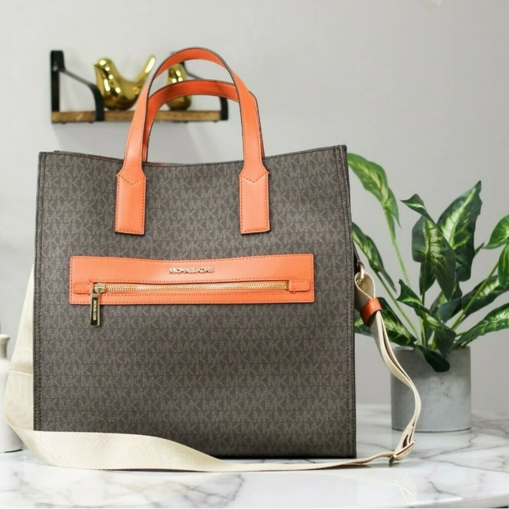 Michael Kors Kenly Tangerine Tote